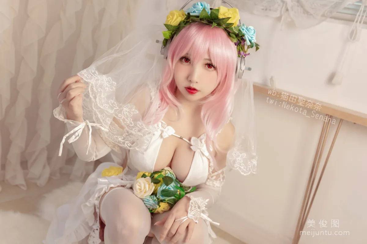 Anime Blogger Maotian Shengnai Nai, Sonico 10th Anniversary Bride photo 11