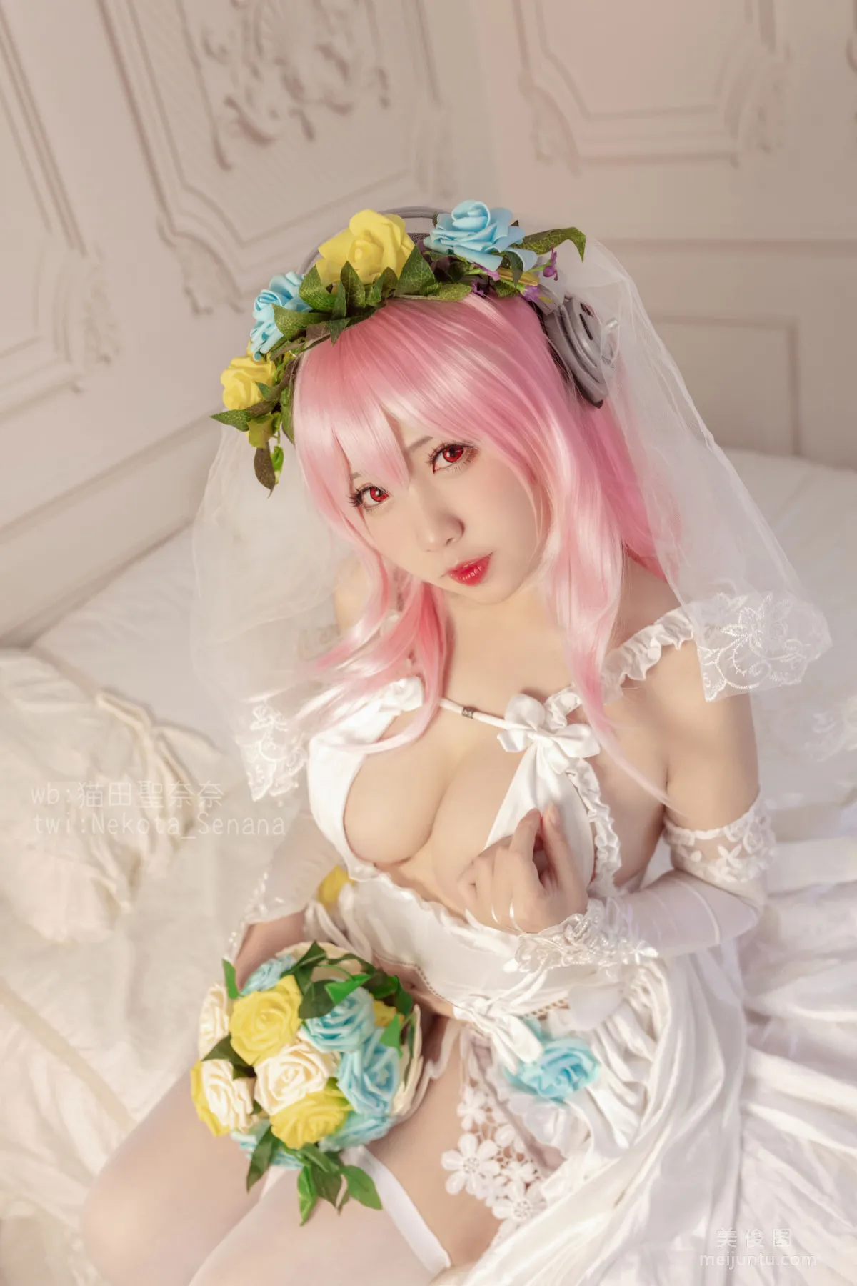 Anime Blogger Maotian Shengnai Nai, Sonico 10th Anniversary Bride photo 6