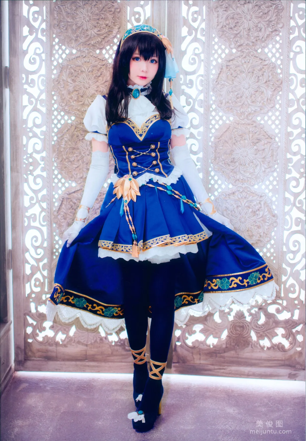 [COS] Weibo Girl Shuangyue shimo - Bright Love Photo Set photo 2