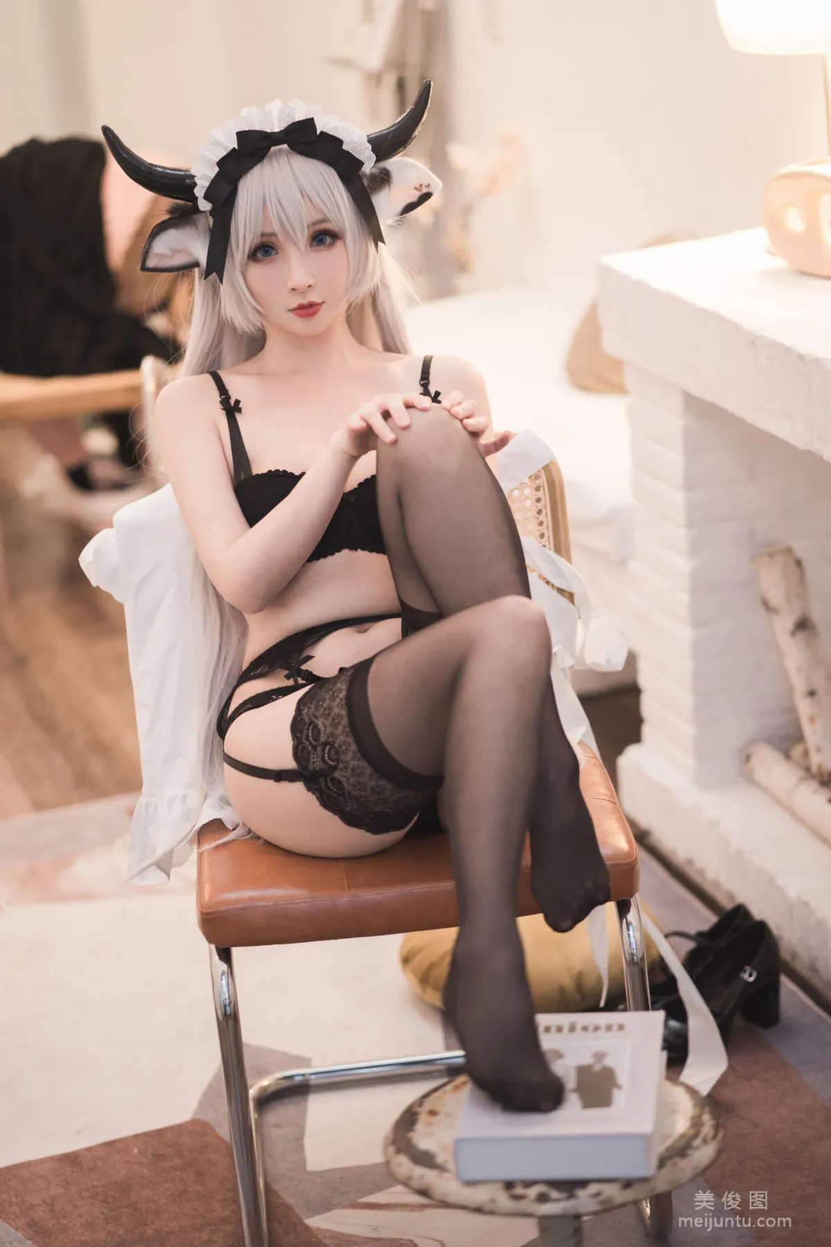 COS Fan Service rioko Liang Liangzi - Sweet Cow Maid photo 24