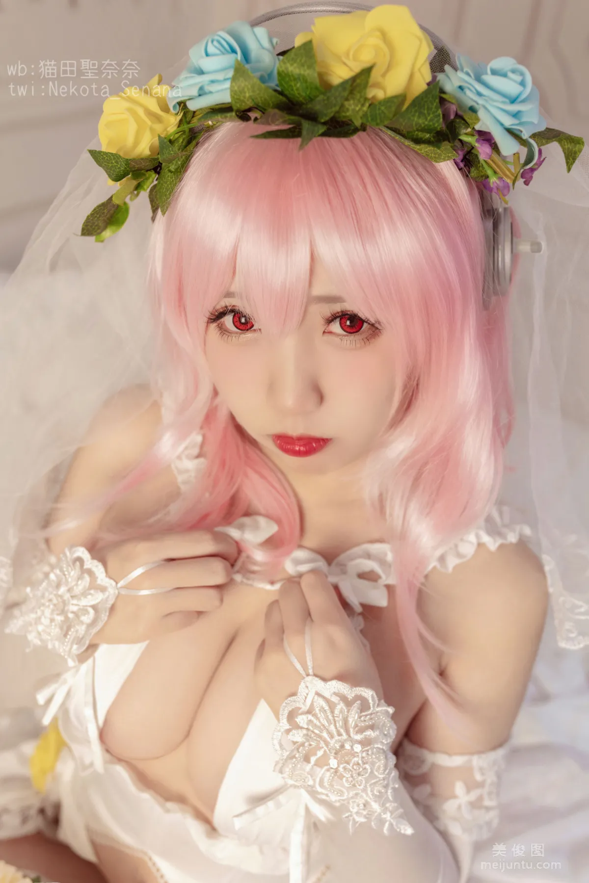 Anime Blogger Maotian Shengnai Nai, Sonico 10th Anniversary Bride photo 12