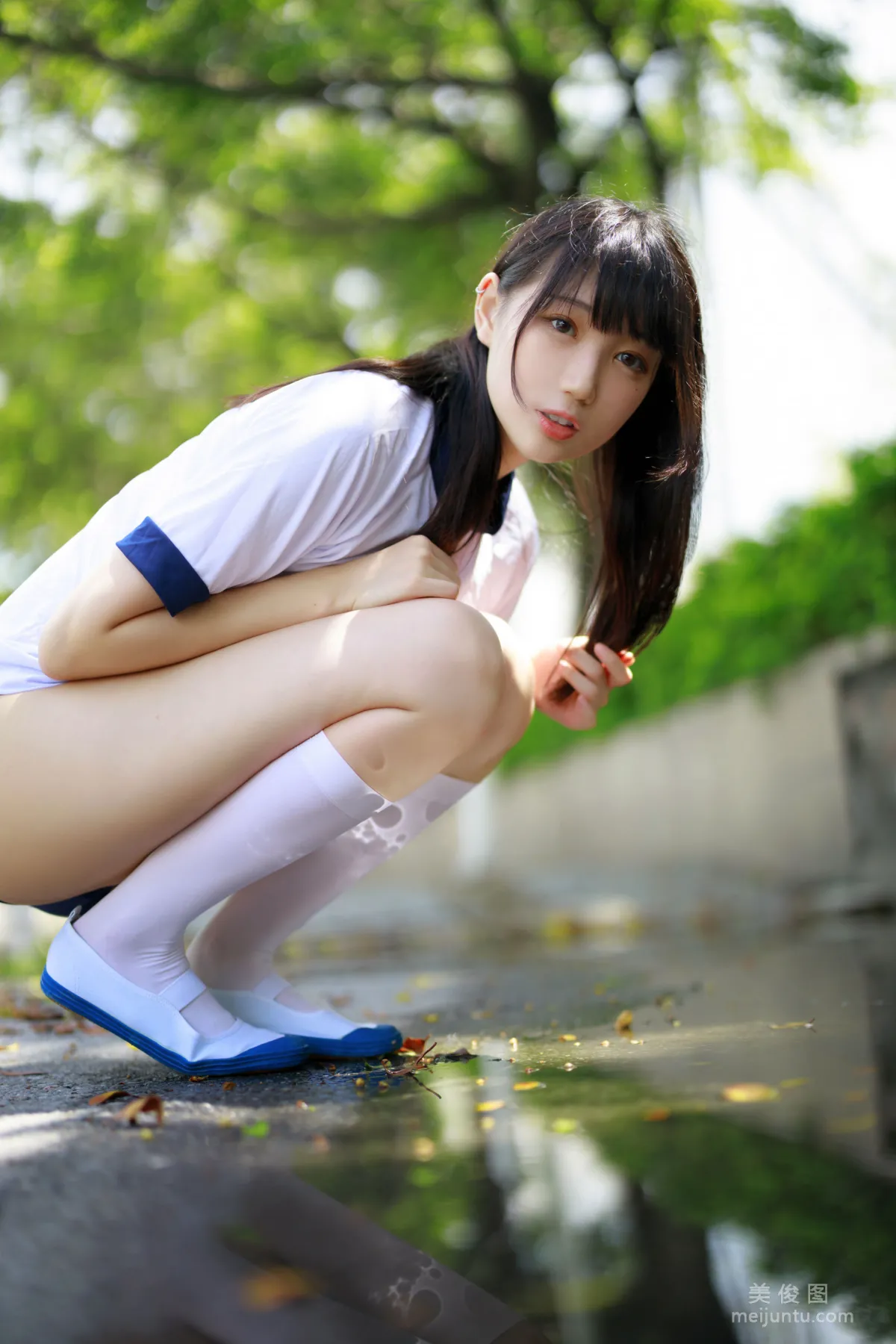 [COS Fan Service] Zhouji Shike Aitu Tu - Gymnastics Uniform photo 2