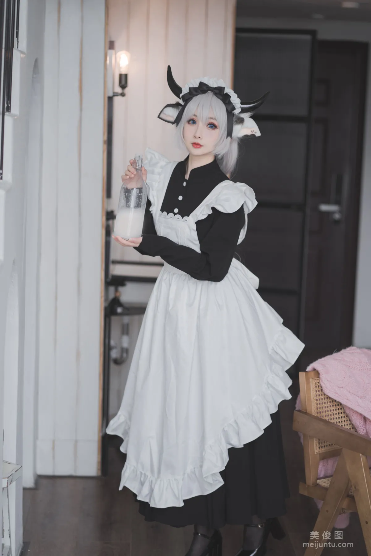 COS Fan Service rioko Liang Liangzi - Sweet Cow Maid photo 5