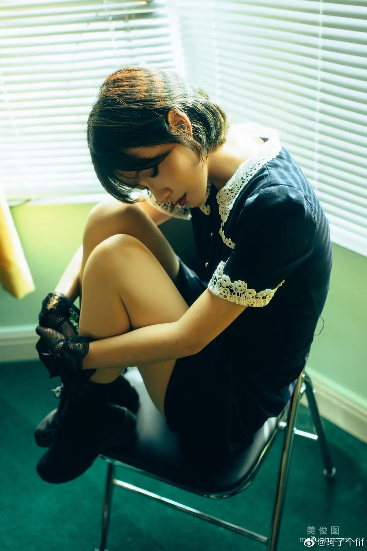 [COS Fan Service] Anime Blogger Alege fifi - Retro photo 3