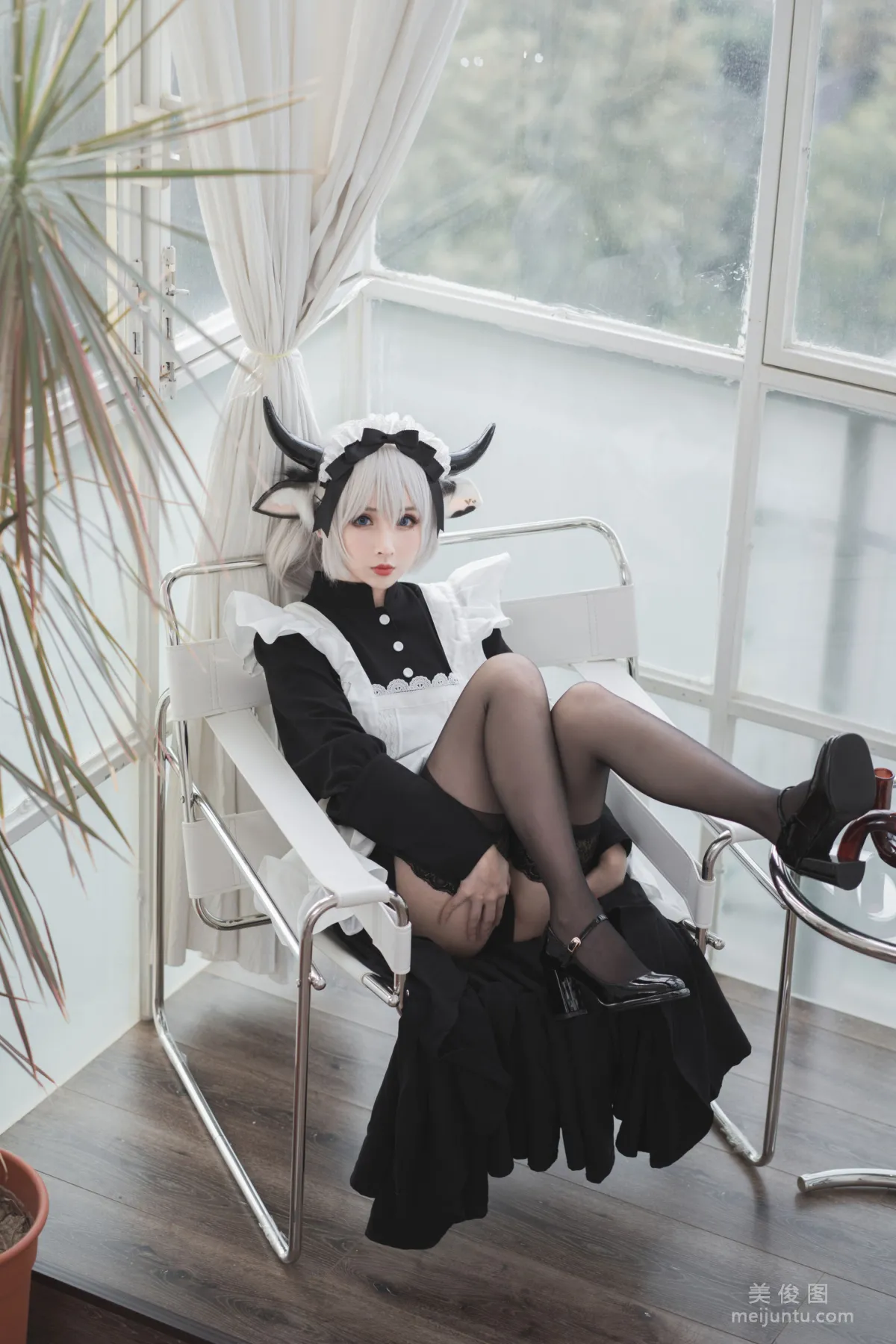 COS Fan Service rioko Liang Liangzi - Sweet Cow Maid photo 11