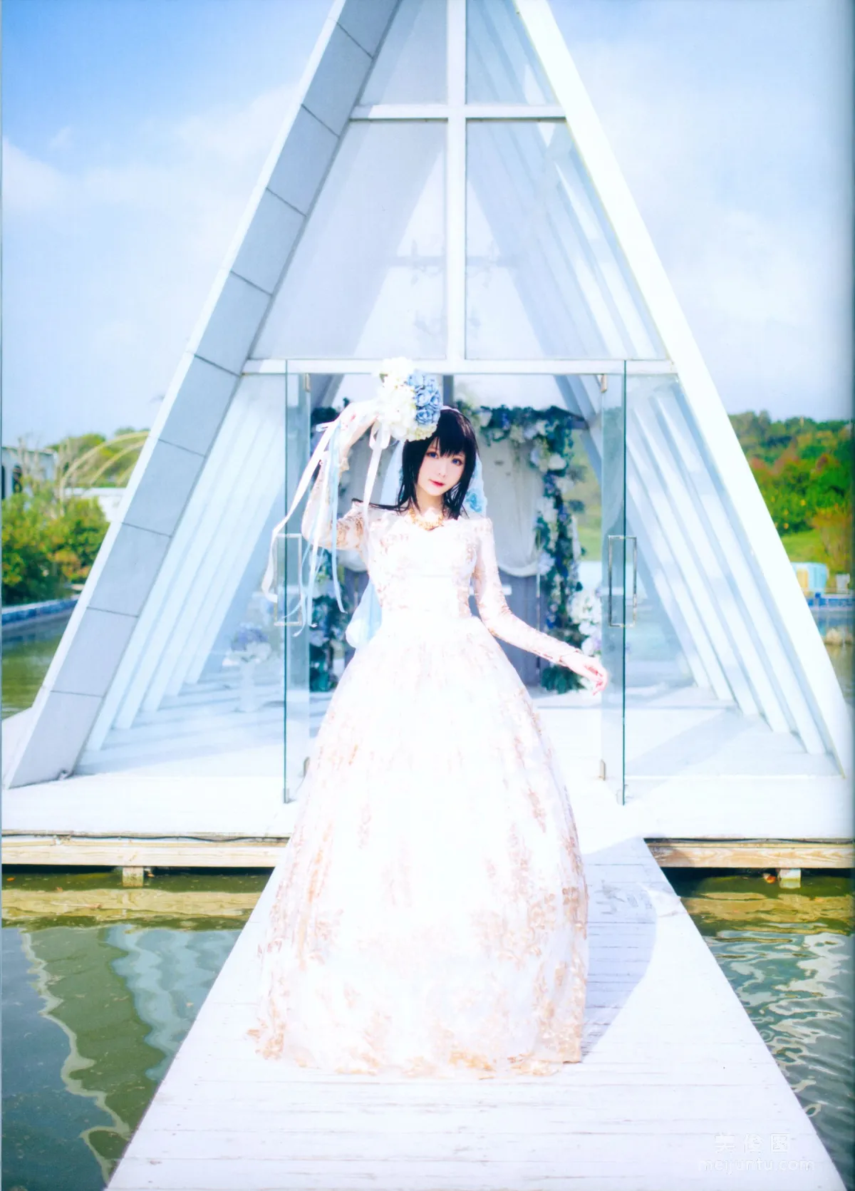 [COS] Weibo Girl Shuangyue shimo - Bright Love Photo Set photo 45