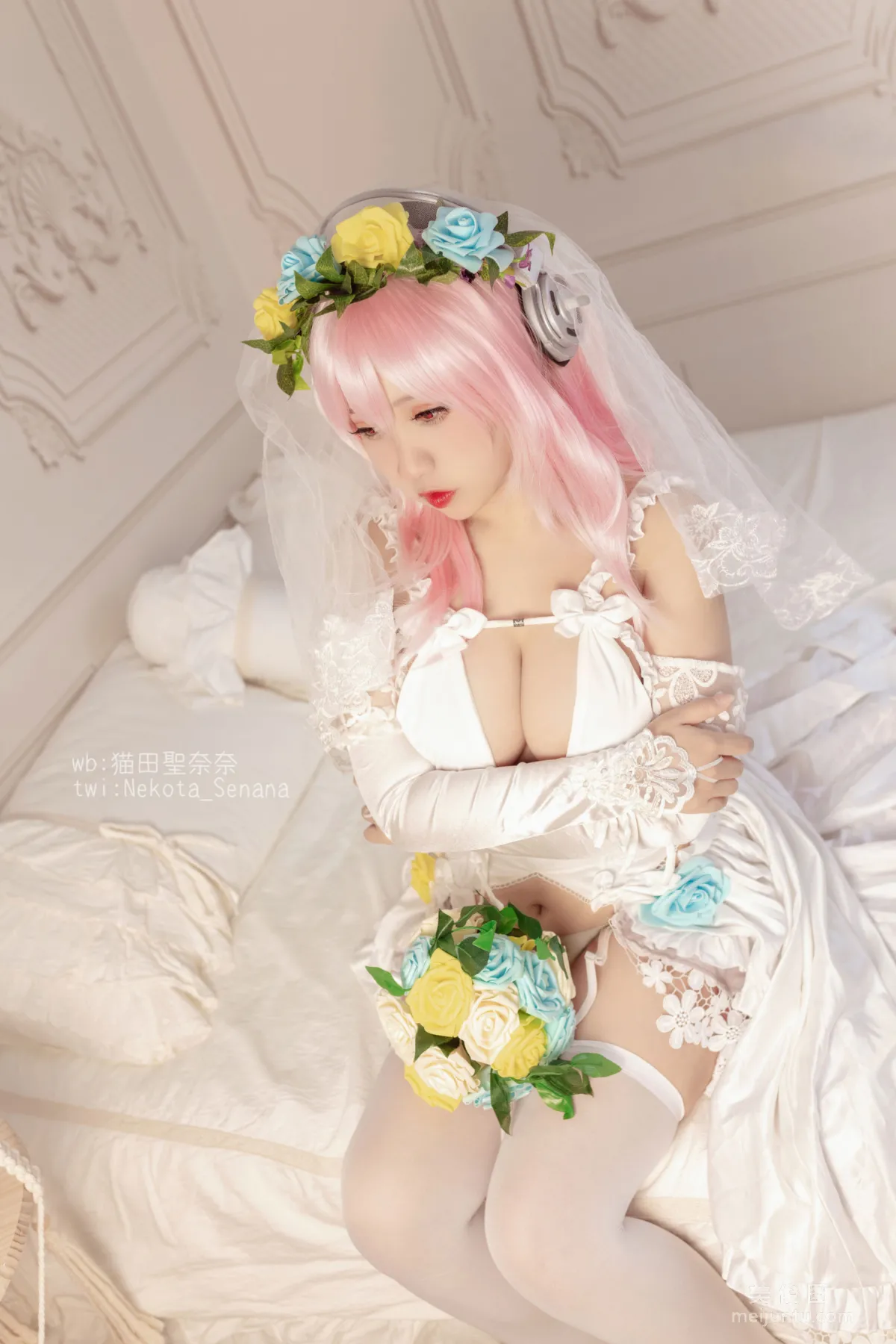 Anime Blogger Maotian Shengnai Nai, Sonico 10th Anniversary Bride photo 8