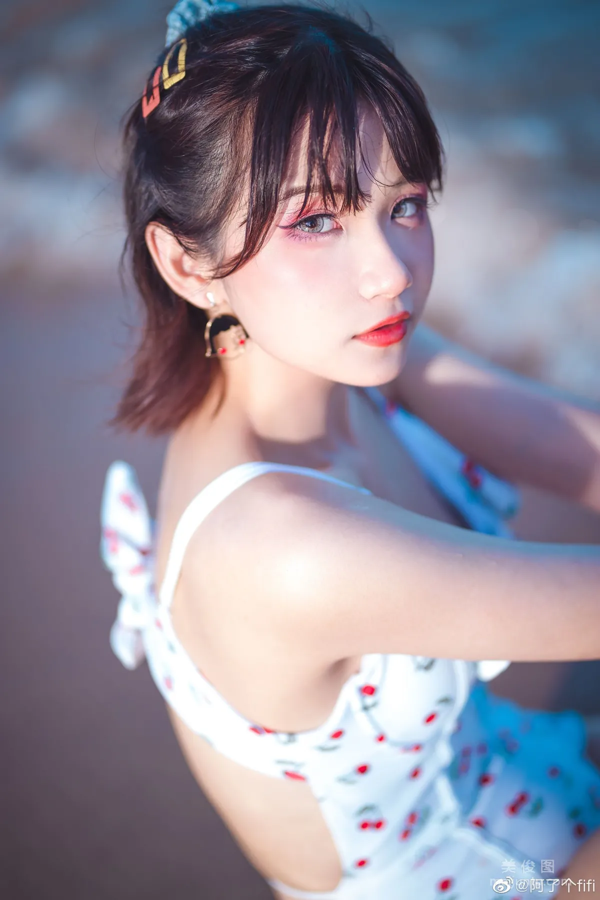 [Cosplay] Anime Blogger Alege fifi, Summer Swimsuit Photo Set photo 3