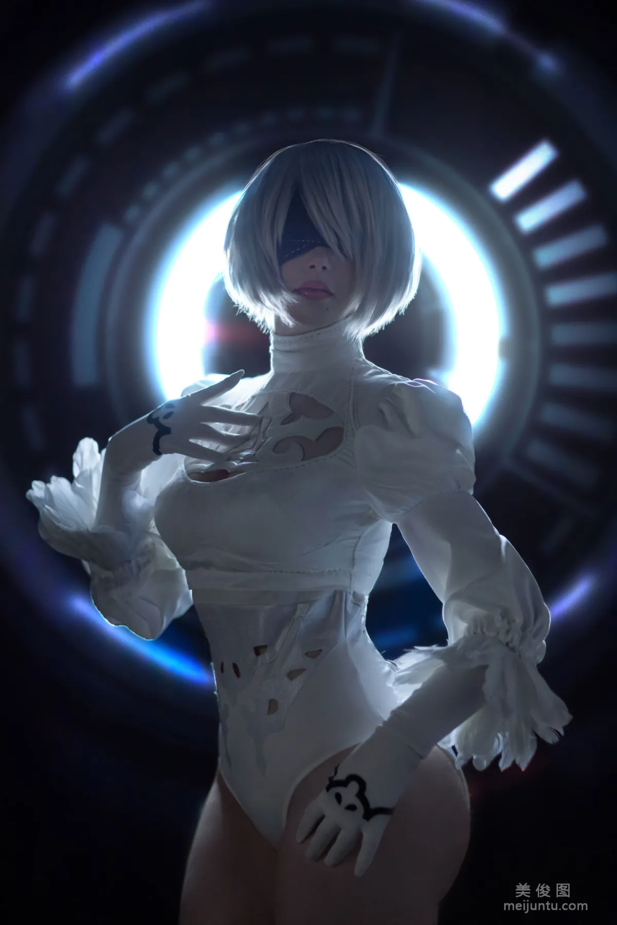 Foreign Beauty SayaTheFox - 2B White Dress photo 7
