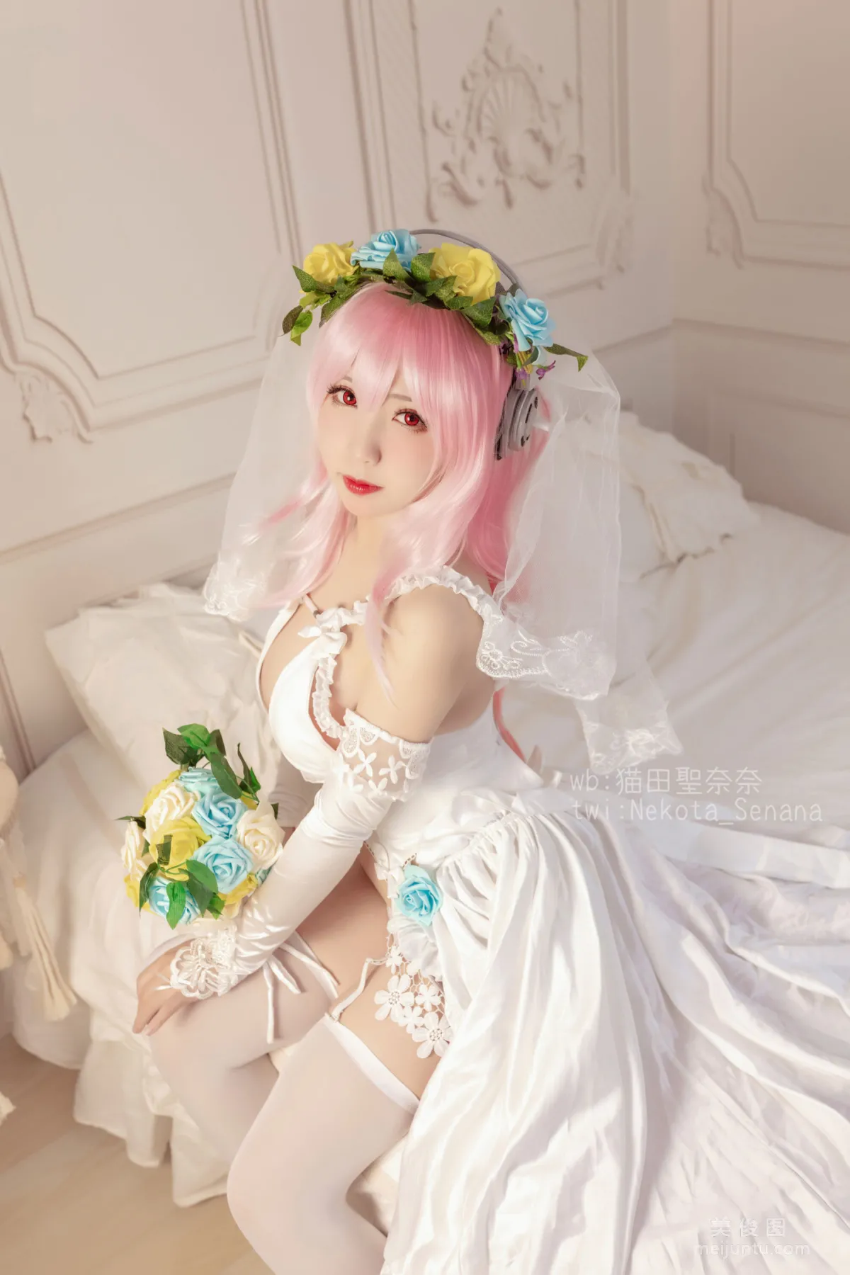 Anime Blogger Maotian Shengnai Nai, Sonico 10th Anniversary Bride photo 15