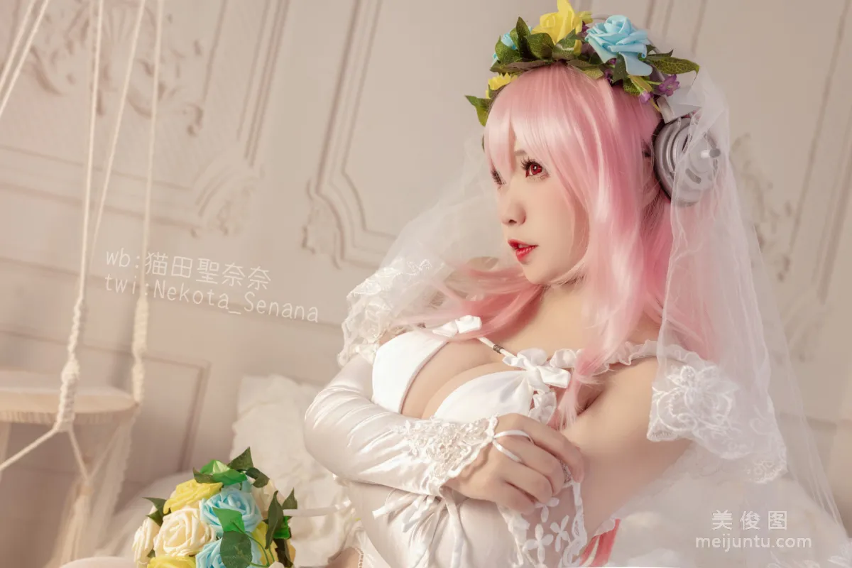 Anime Blogger Maotian Shengnai Nai, Sonico 10th Anniversary Bride photo 13
