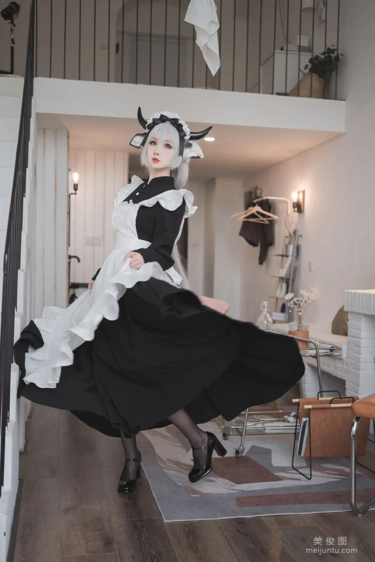 COS Fan Service rioko Liang Liangzi - Sweet Cow Maid photo 7