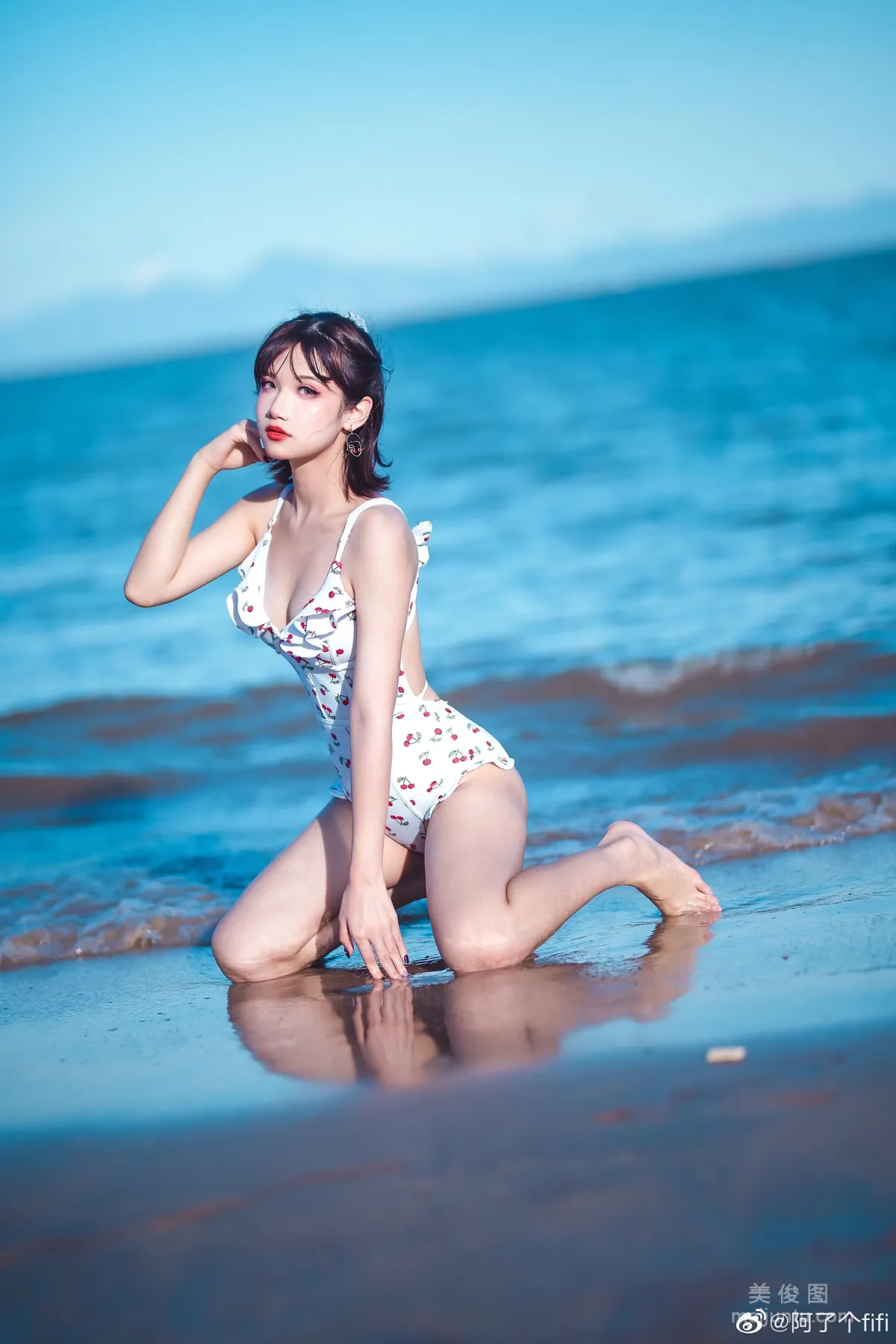[Cosplay] Anime Blogger Alege fifi, Summer Swimsuit Photo Set photo 10