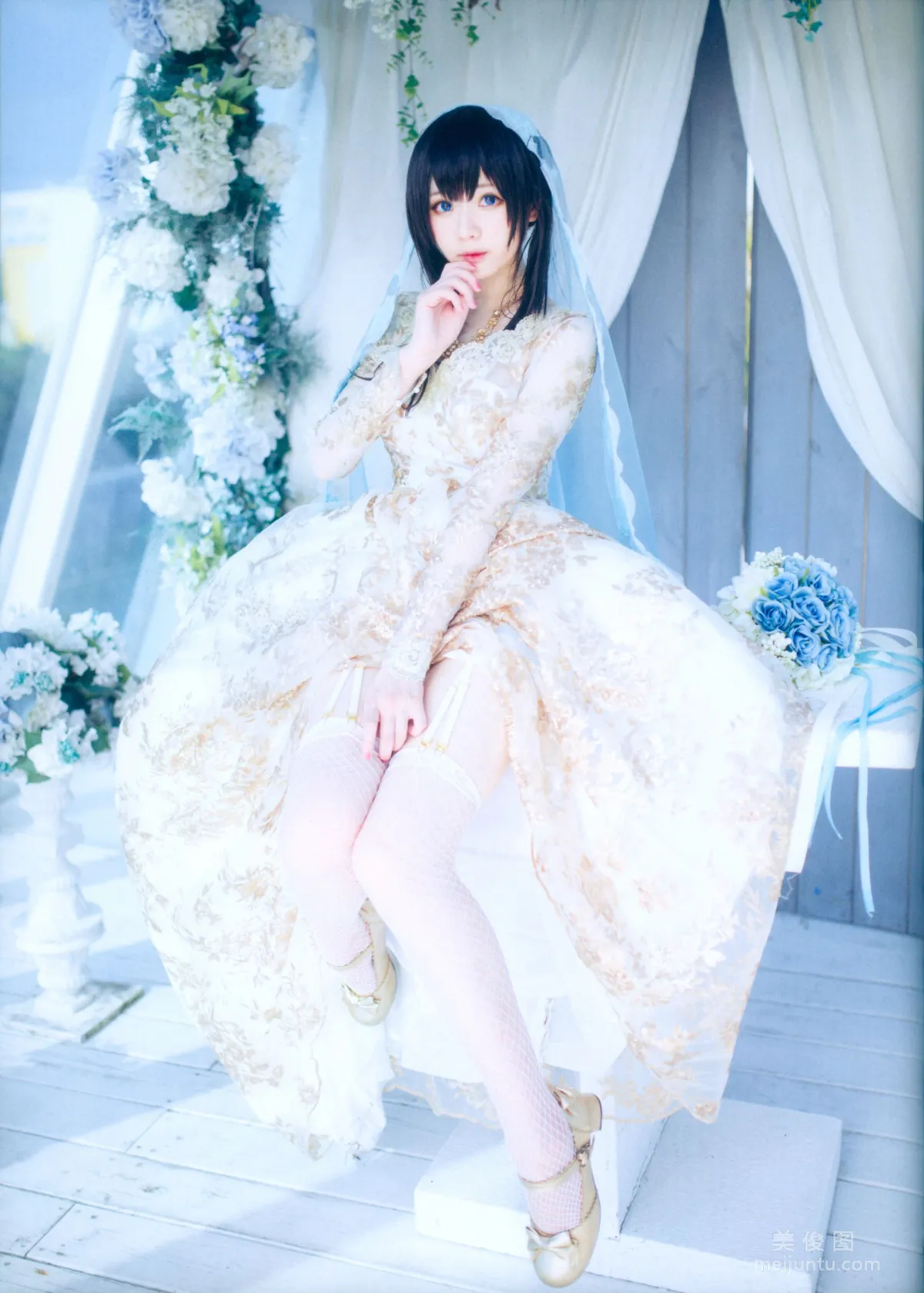 [COS] Weibo Girl Shuangyue shimo - Bright Love Photo Set photo 43