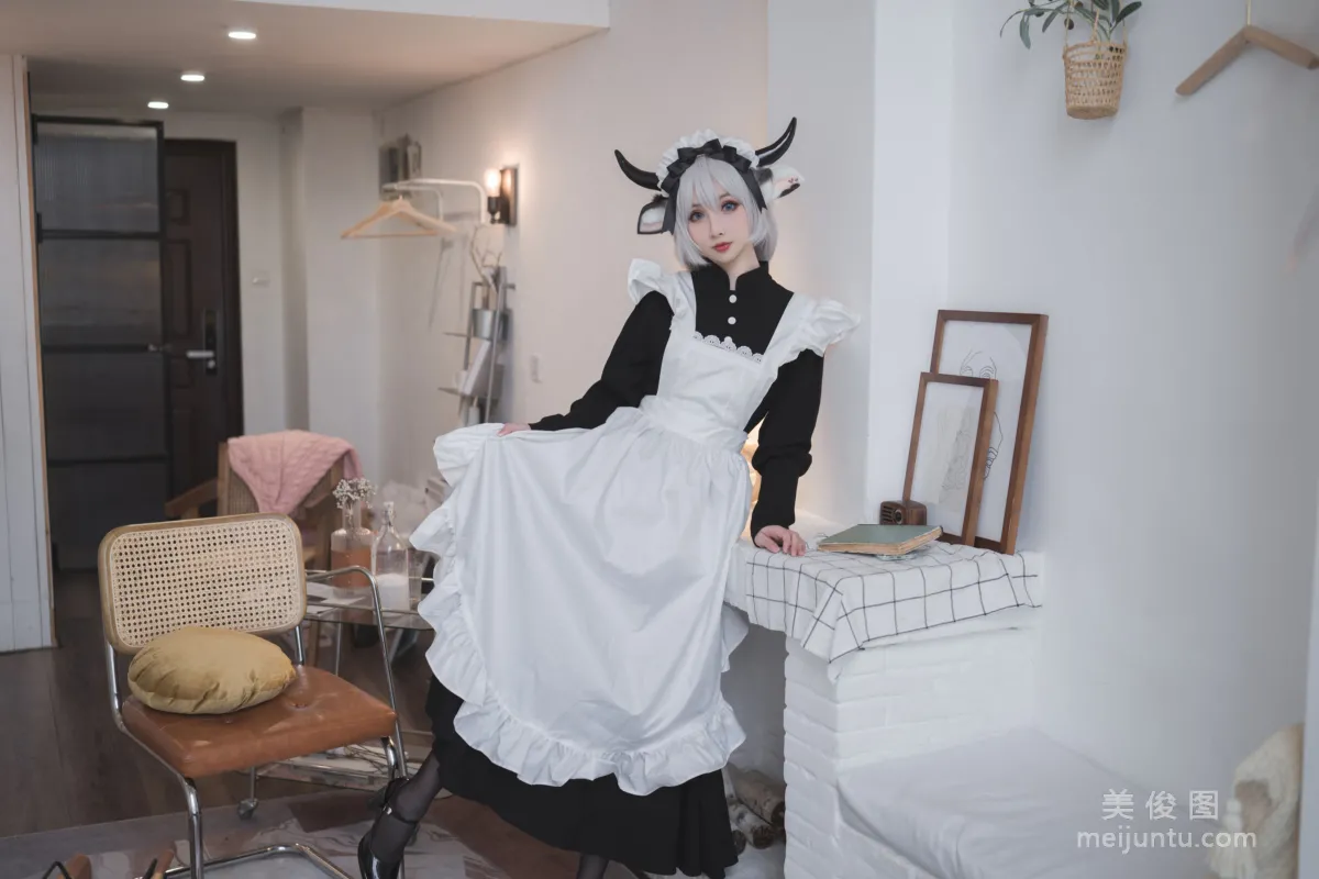 COS Fan Service rioko Liang Liangzi - Sweet Cow Maid photo 15