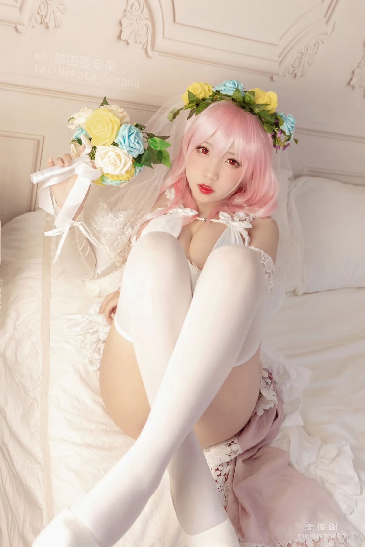 Anime Blogger Maotian Shengnai Nai, Sonico 10th Anniversary Bride photo 35