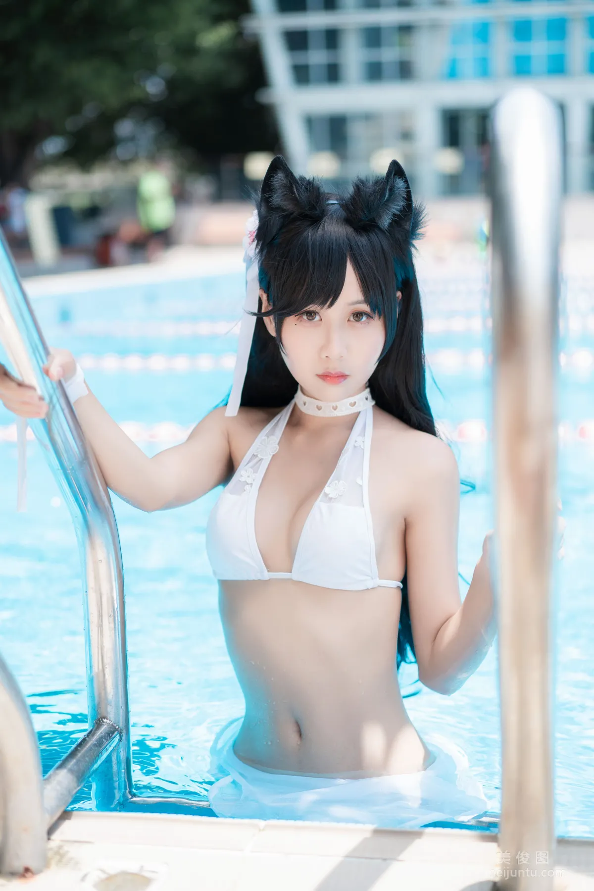 Sunshine Pretty Girl Mengyaer o0 - Atago Swimsuit Photo Set photo 24