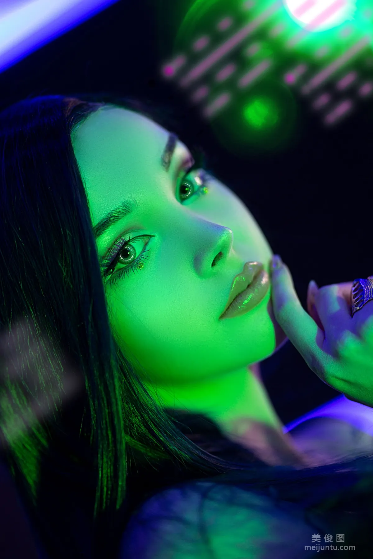 Foreign Beauty SayaTheFox - Cyberpunk Dress photo 14