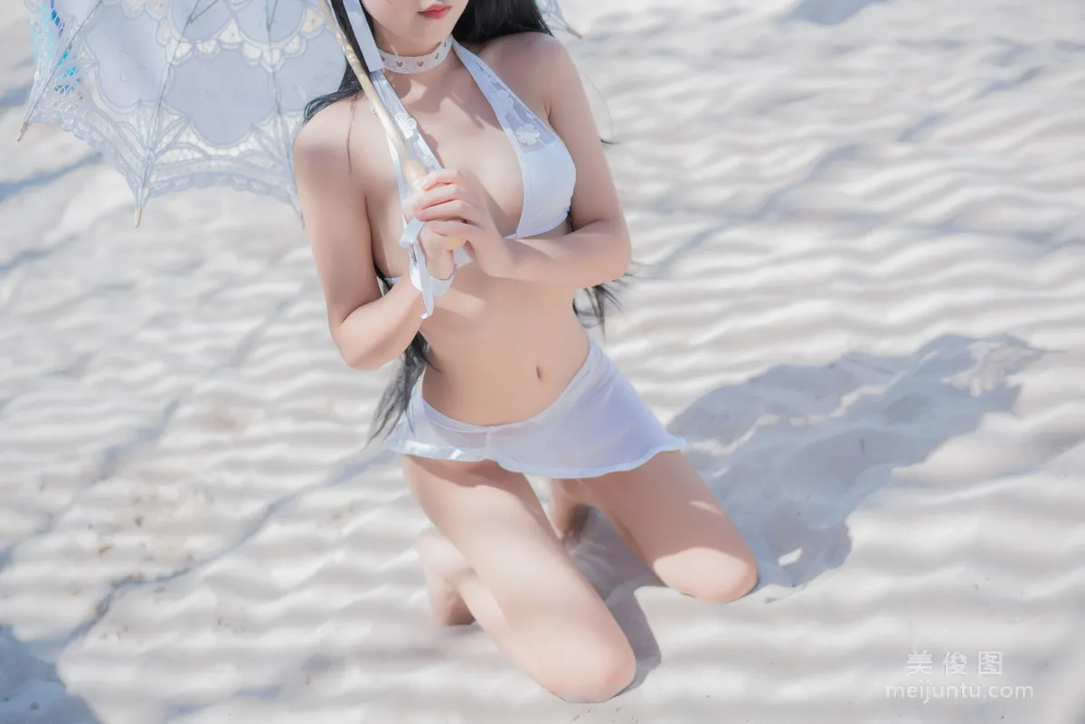 Sunshine Pretty Girl Mengyaer o0 - Atago Swimsuit Photo Set photo 10