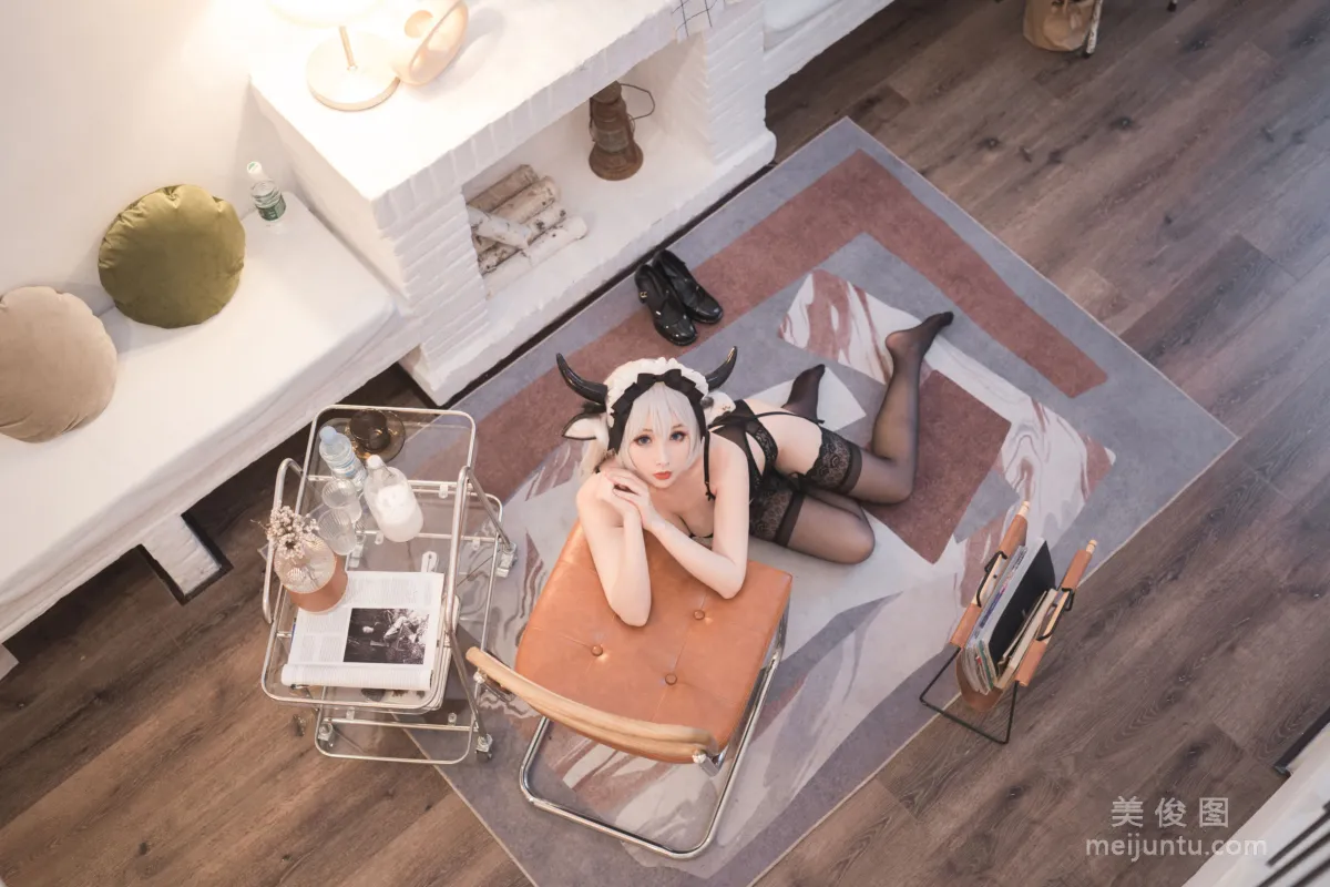 COS Fan Service rioko Liang Liangzi - Sweet Cow Maid photo 20