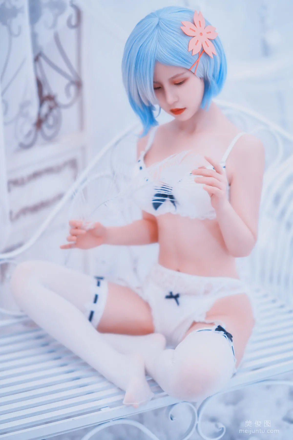 [COS福利] 美少女晕崽 - 蕾姆10