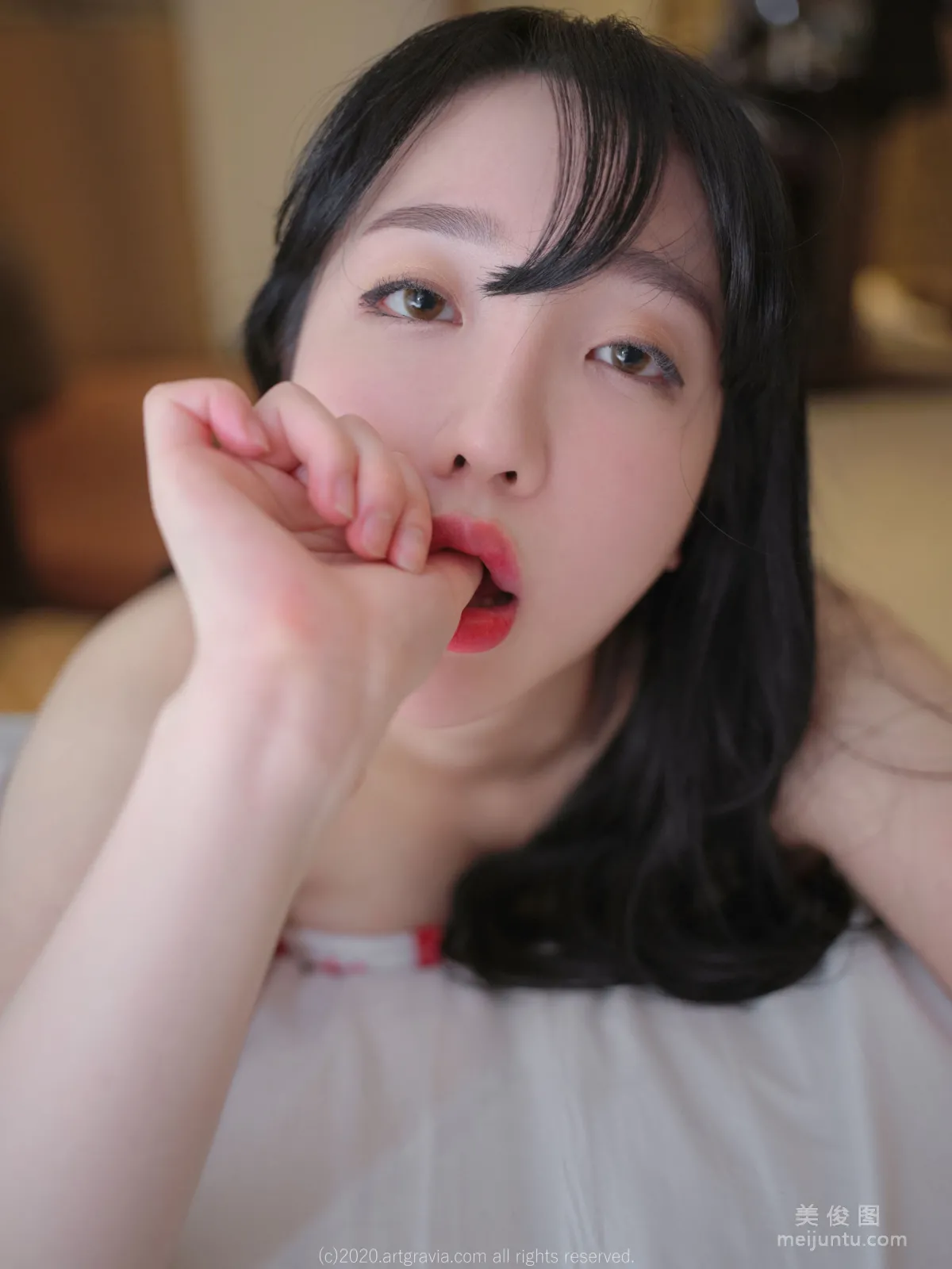 [ARTGRAVIA] VOL.231 Sexy Korean Girl Sun Lele - Lingerie COS Benefits photo 39