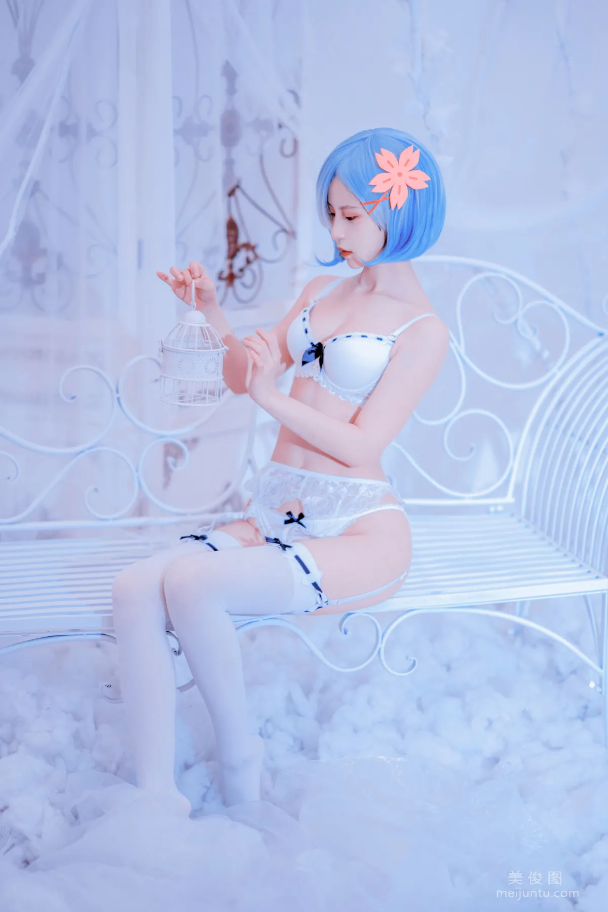[COS福利] 美少女晕崽 - 蕾姆1