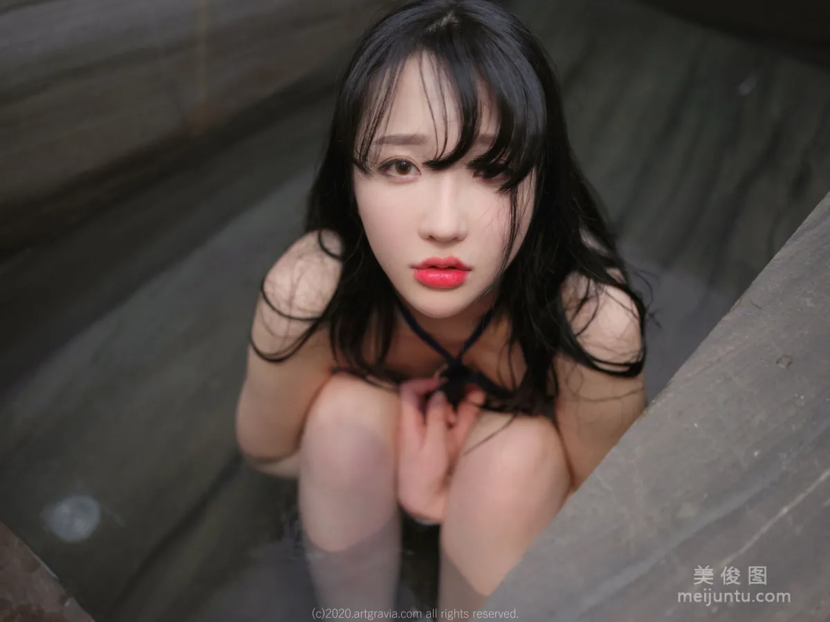 [ARTGRAVIA] VOL.231 Sexy Korean Girl Sun Lele - Lingerie COS Benefits photo 60