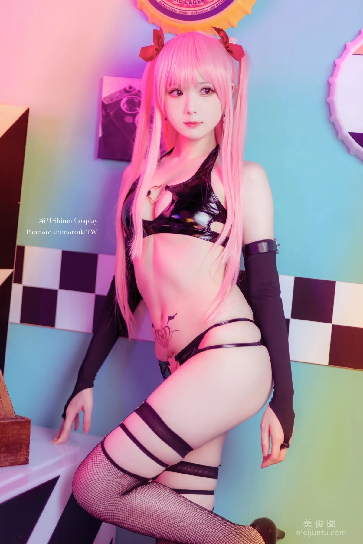 Weibo Girl Shuangyue shimo - Lingerie Photo Set photo 5