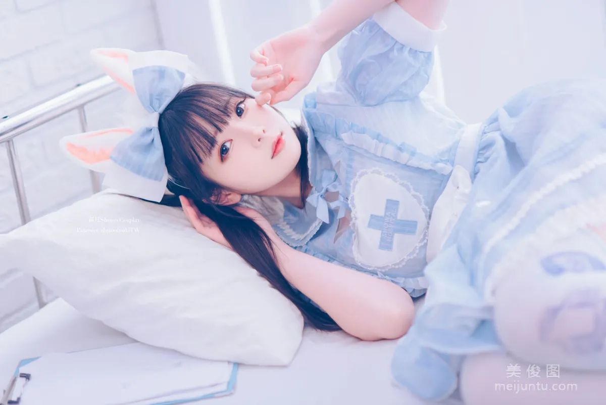 [COS] Weibo Girl Shuangyue shimo, Maid Dress photo 12
