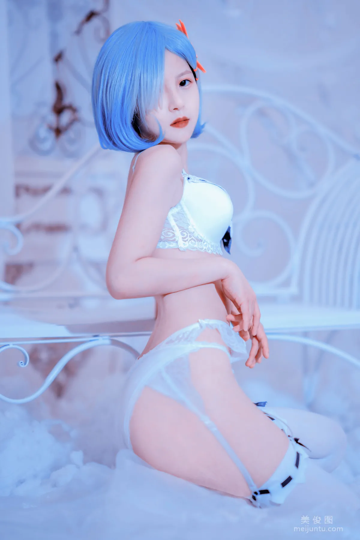 [COS福利] 美少女晕崽 - 蕾姆24