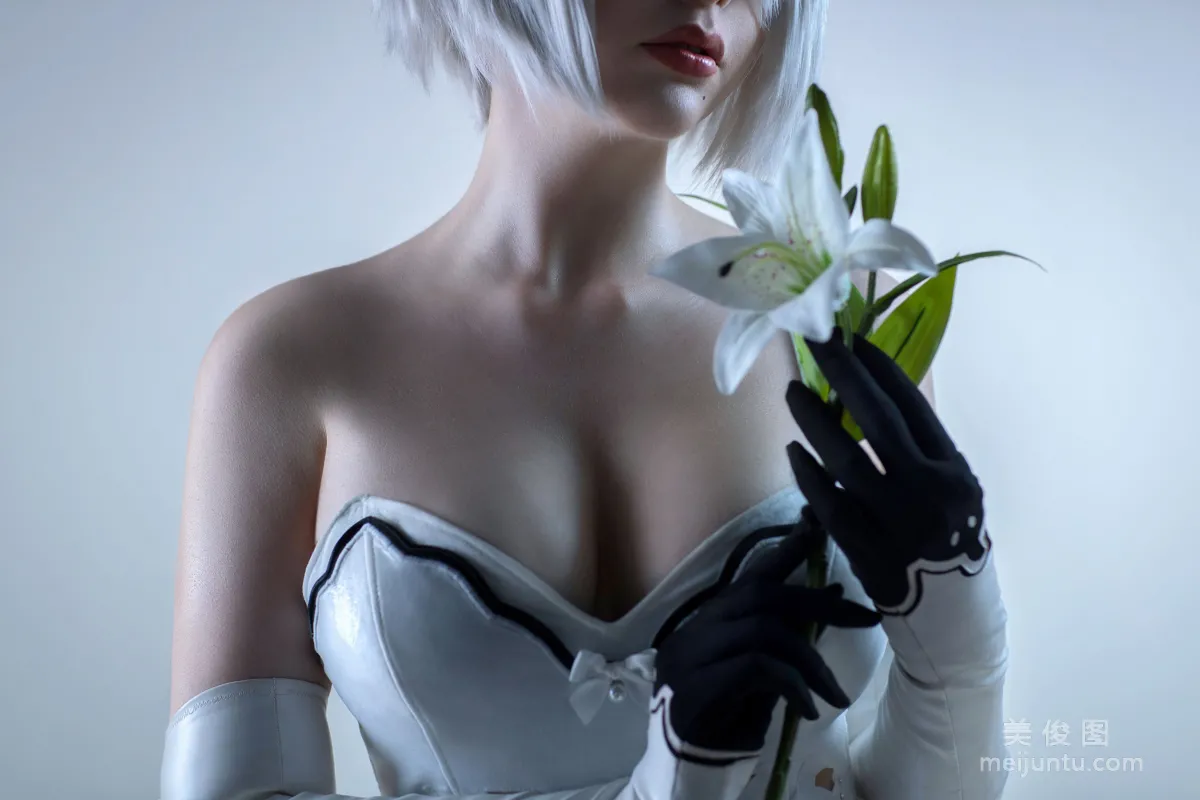 国外美女SayaTheFox - 2B Floral2