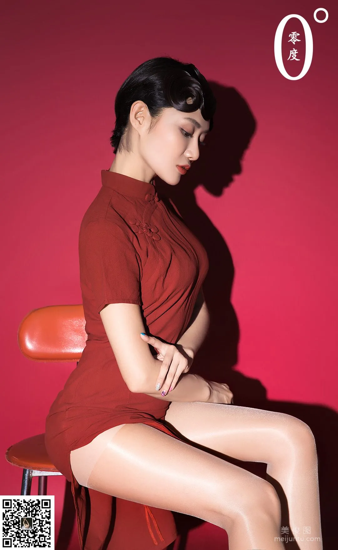 [LD] NO.015 Xiao Ying, Qipao Vacuum Stockings Photo Set photo 44