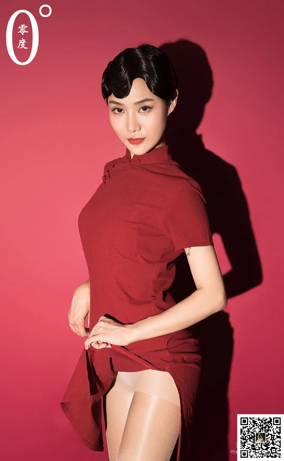 [LD] NO.015 Xiao Ying, Qipao Vacuum Stockings Photo Set photo 37