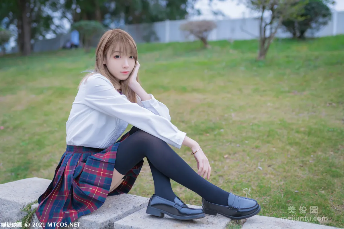 [喵糖映畫] VOL.388 戶外制服 寫真套圖 20