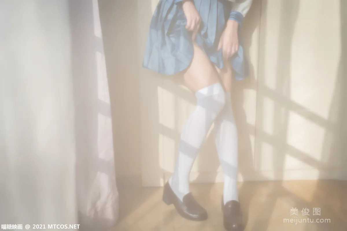[喵糖映畫] VOL.399 制服少女 寫真套圖 16