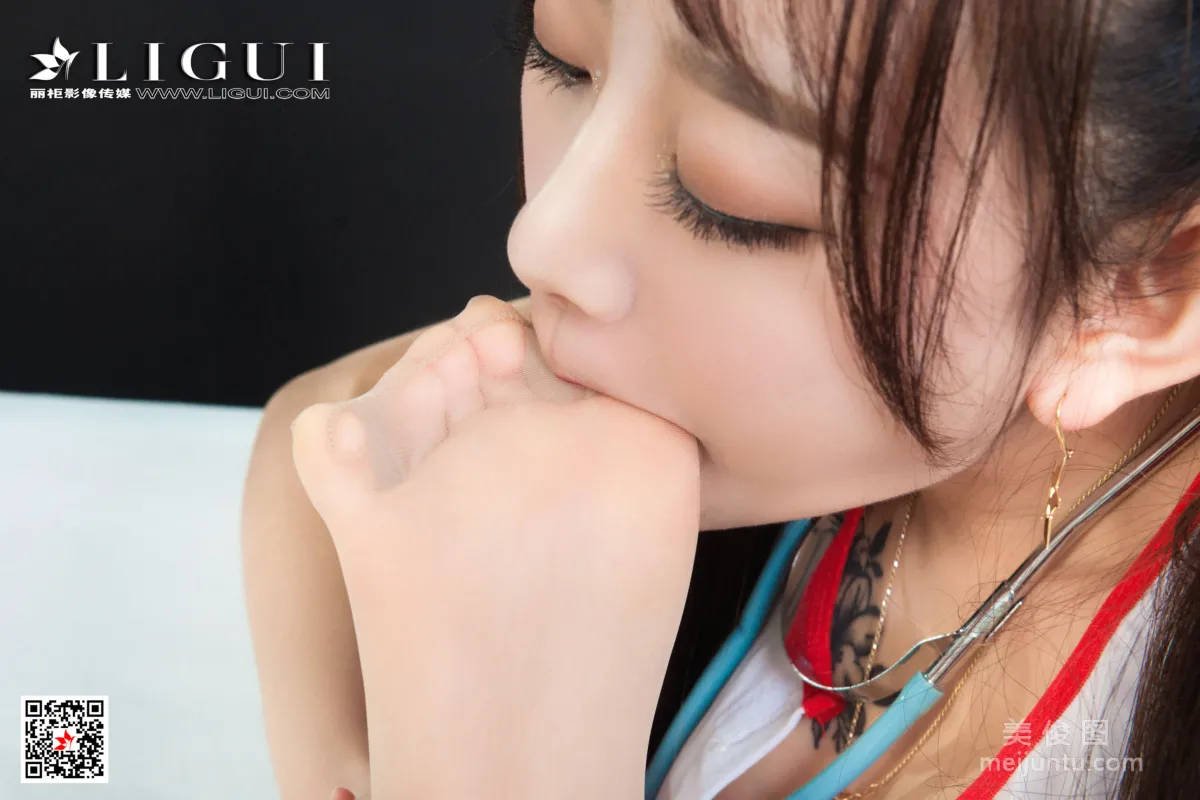 [麗櫃Ligui] 小熊 《領主級特護》 絲襪寫真 44