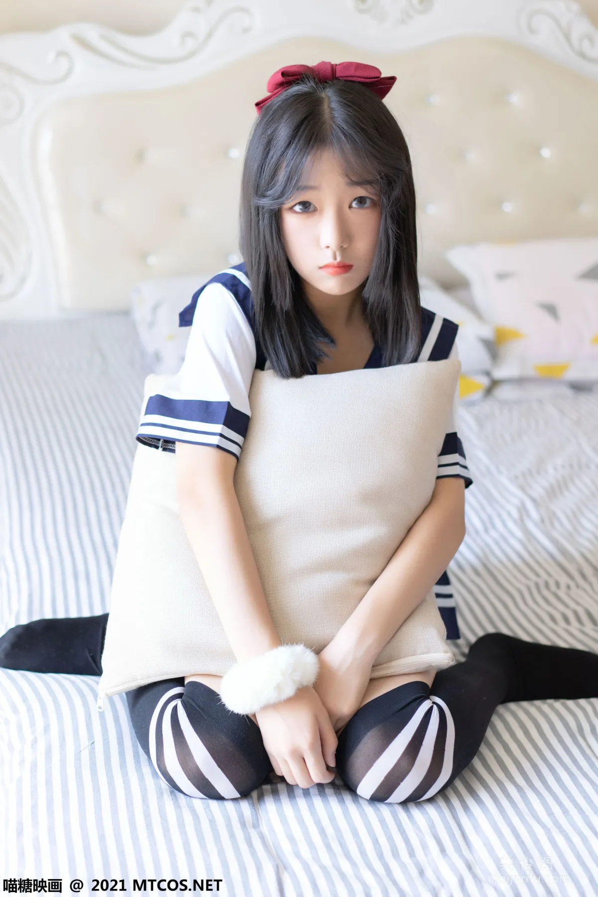 [Miaotang Yinghua] VOL.392 Sailor Dress Schoolgirl Photo Set photo 12