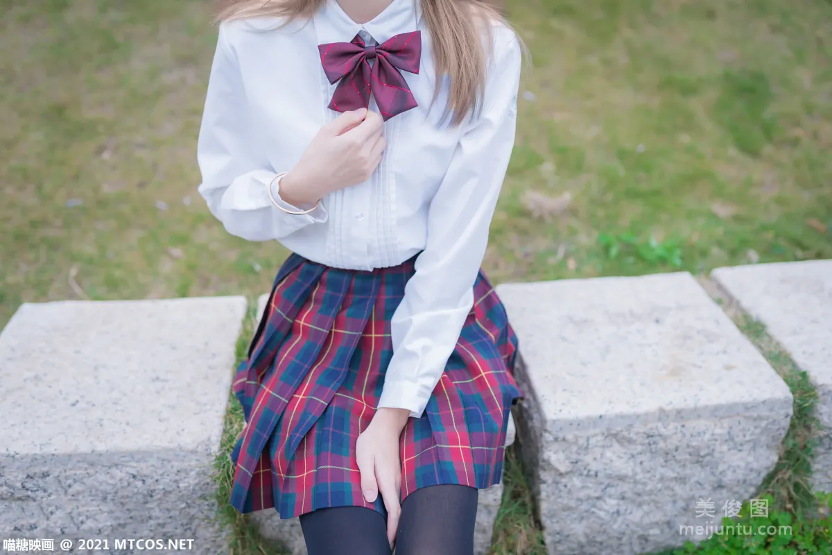 [喵糖映畫] VOL.388 戶外制服 寫真套圖 22