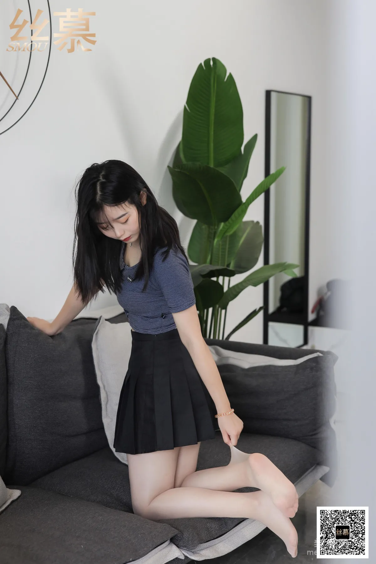 [丝慕SMOU] 特定集TX078 学妹 《百褶裙回忆》 写真套图3