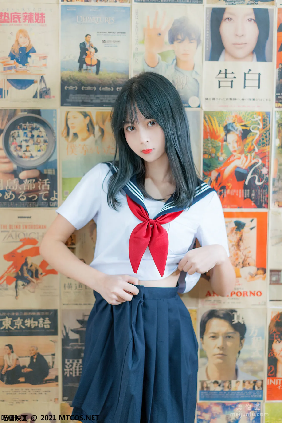 [喵糖映畫] VOL.396 少女心事 寫真套圖 2