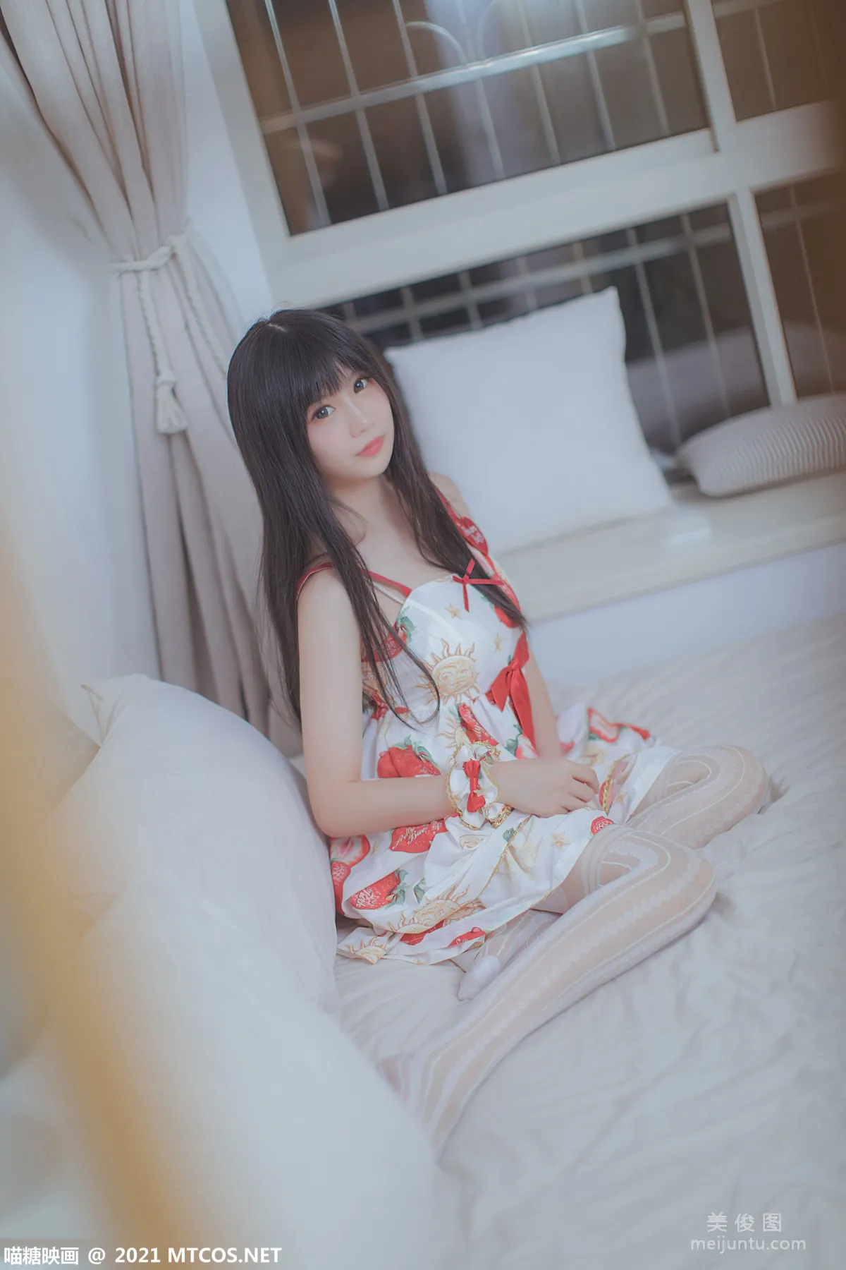 [喵糖映畫] VOL.407 草莓小裙子 寫真套圖 23