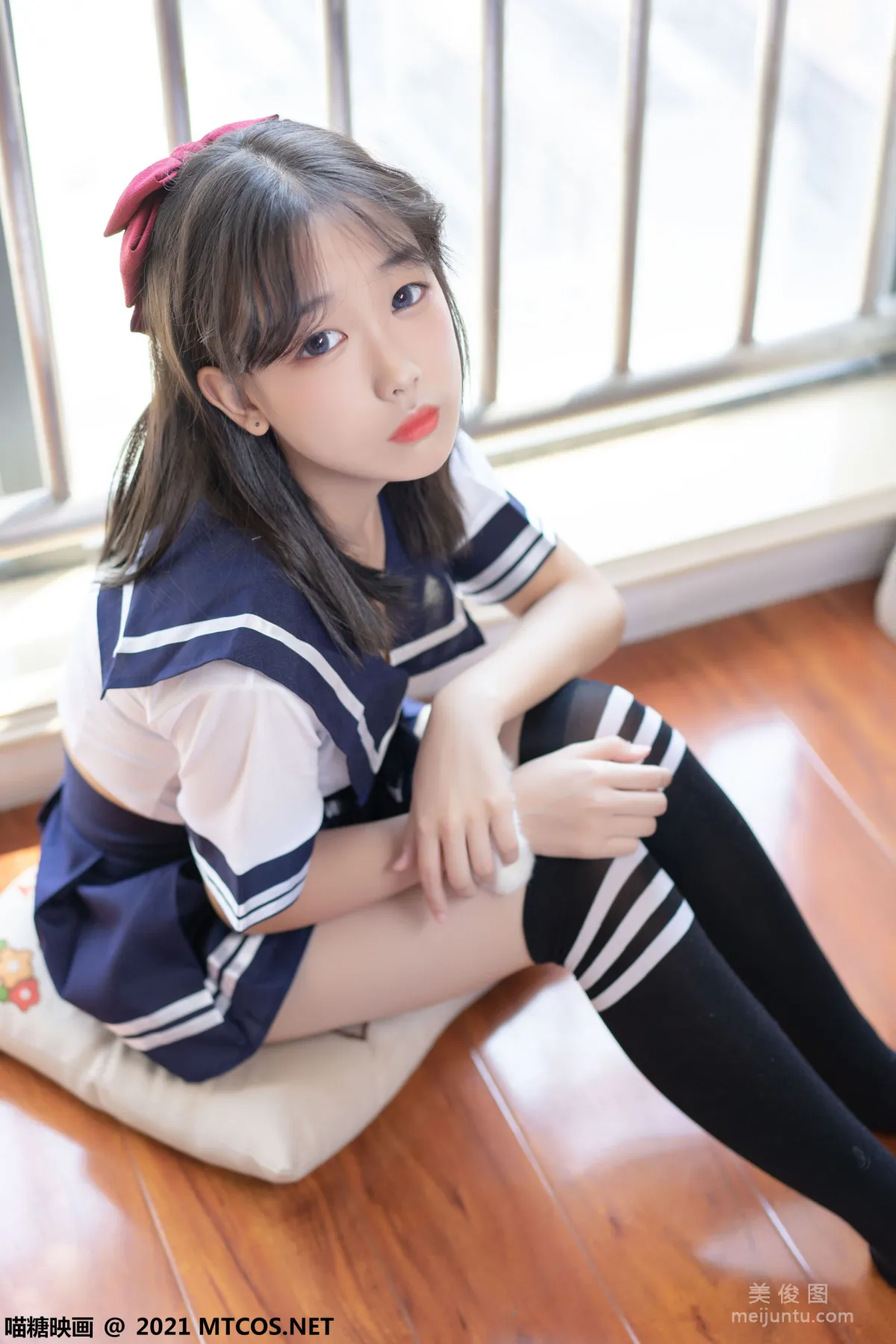 [Miaotang Yinghua] VOL.392 Sailor Dress Schoolgirl Photo Set photo 6