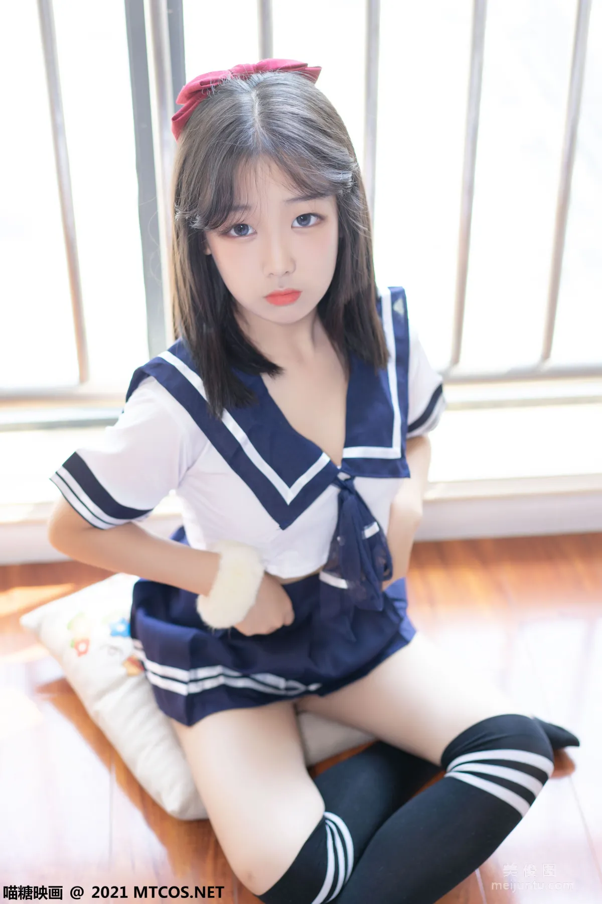 [Miaotang Yinghua] VOL.392 Sailor Dress Schoolgirl Photo Set photo 5
