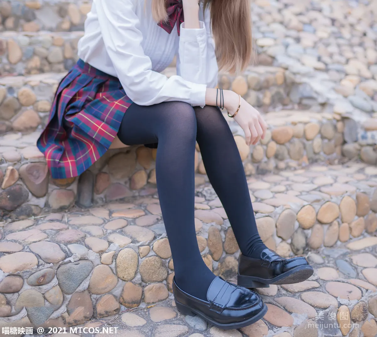 [喵糖映畫] VOL.388 戶外制服 寫真套圖 11