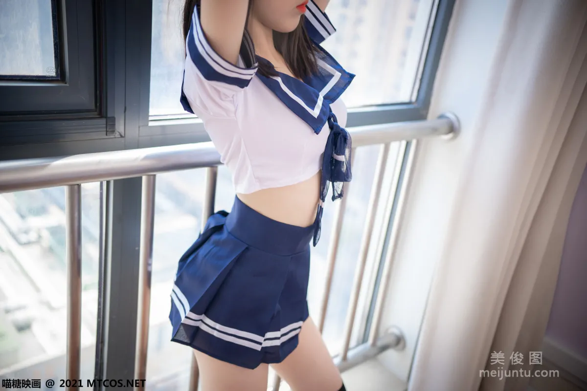 [Miaotang Yinghua] VOL.392 Sailor Dress Schoolgirl Photo Set photo 8