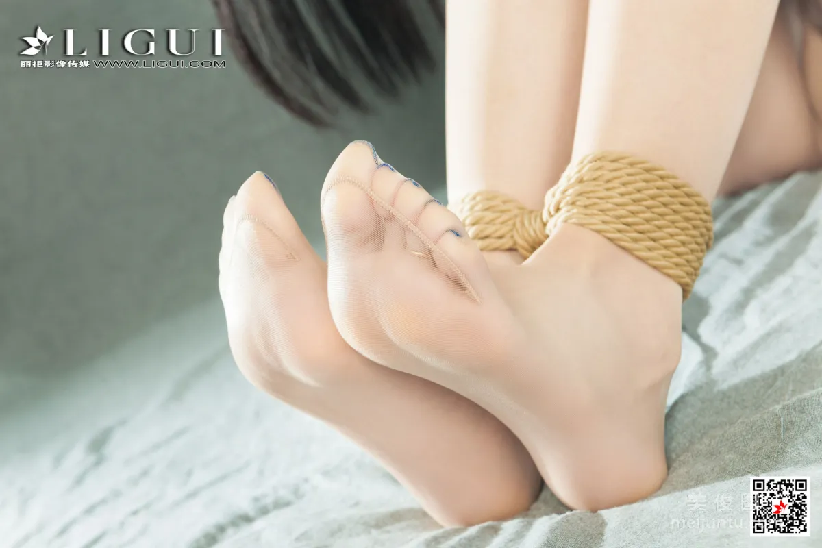 [Ligui] Liang Er Rope Desire Moaning Stockings Photos photo 30