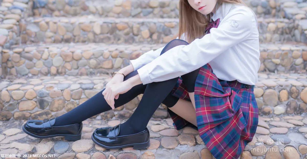 [喵糖映畫] VOL.388 戶外制服 寫真套圖 14