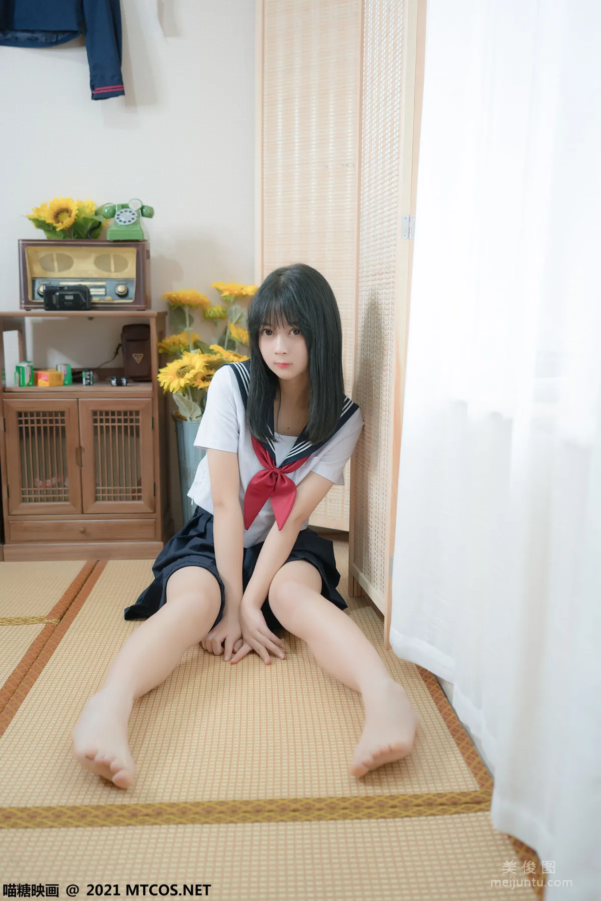 [喵糖映畫] VOL.396 少女心事 寫真套圖 8