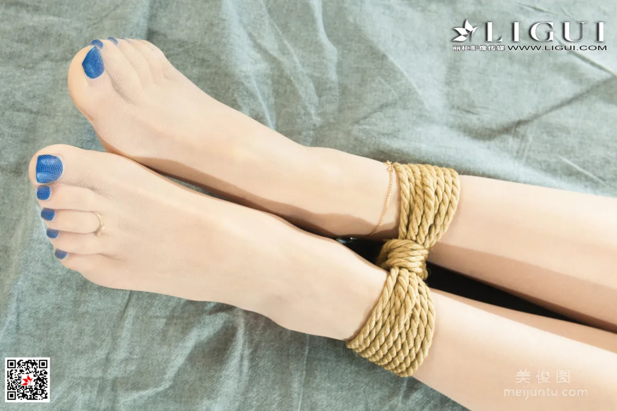 [Ligui] Liang Er Rope Desire Moaning Stockings Photos photo 36